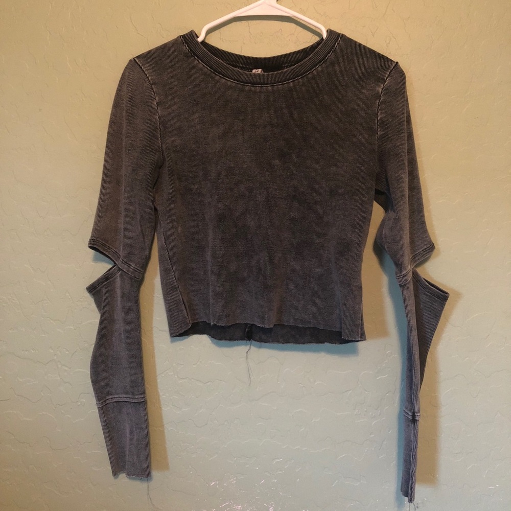 H&M cropped long sleeve